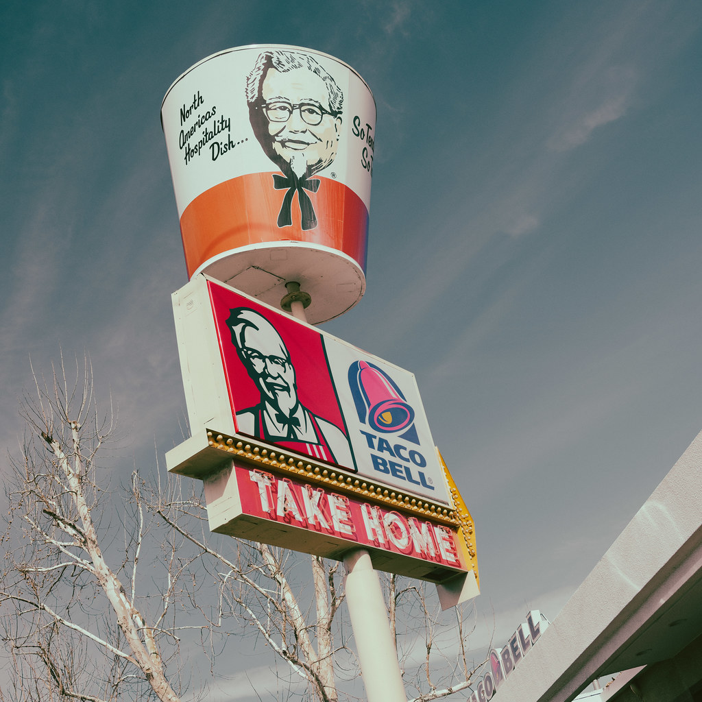 Combination KFC Taco Bell San Jose, California Fuji GFX 50… Flickr