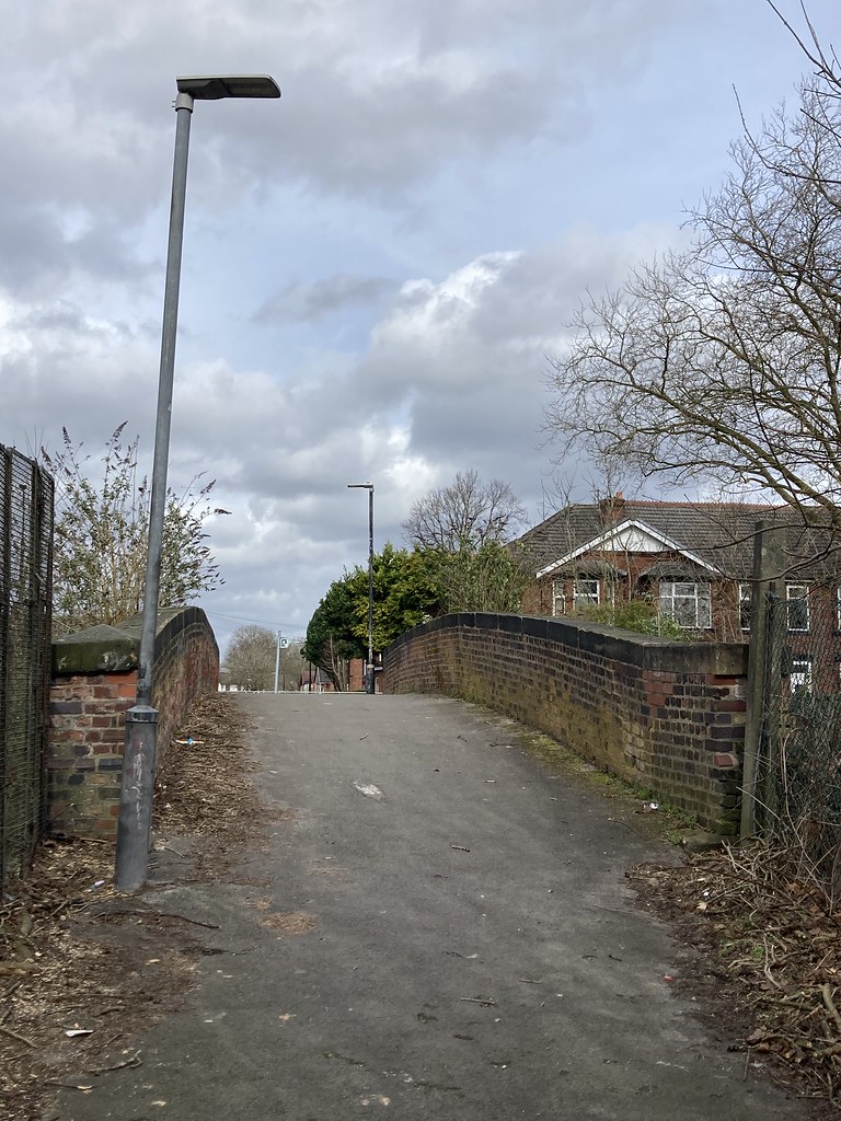 Railway Road Train Bridge (Bradshaw Bridge), Urmston Flickr