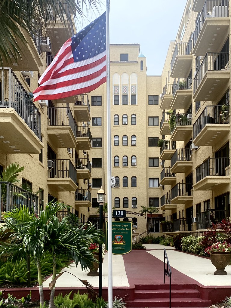 Babe Ruth lived here The Flori de Léon apartments in downt… Flickr