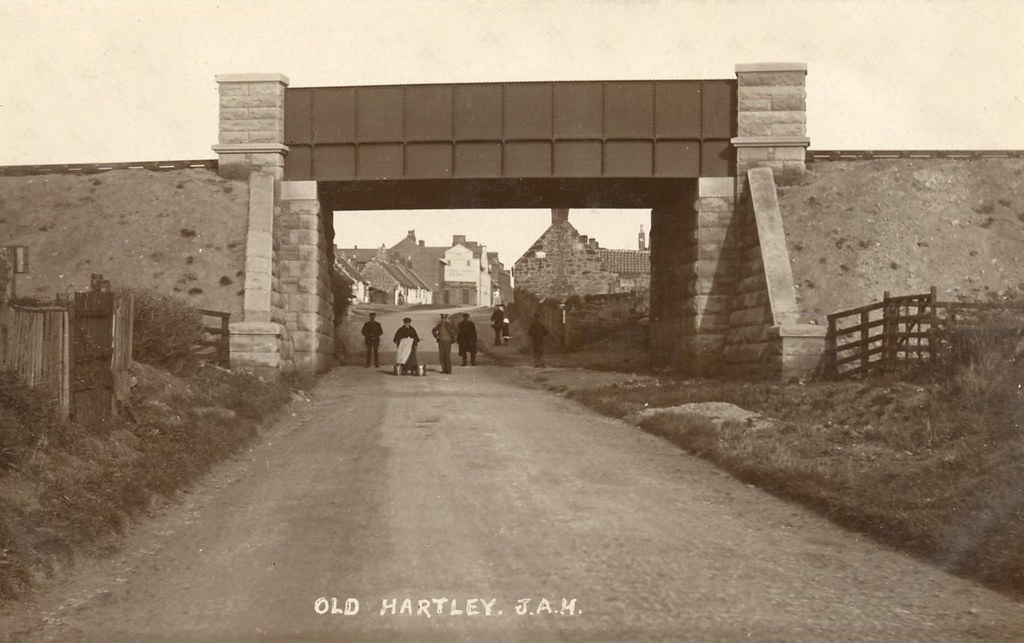 Old Hartley / Seaton Sluice NER bridge on the Colywell Ba… Flickr