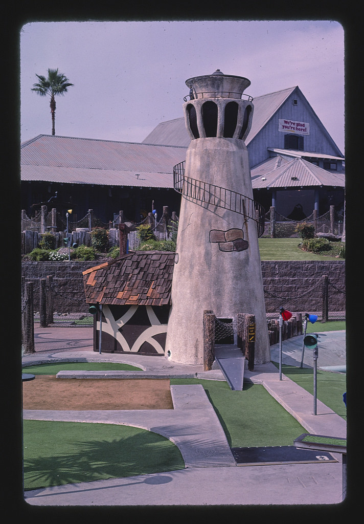 Lighthouse view 2, Blackbeard's mini golf, Fresno, Califor… Flickr
