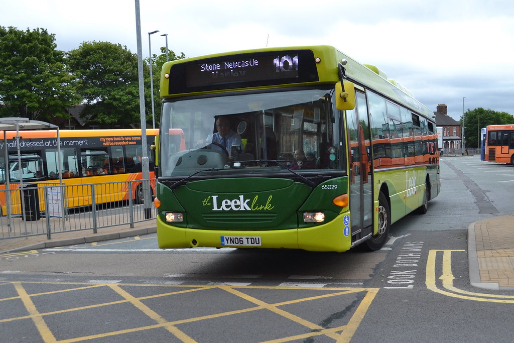 First Scania 65029 YN06TDU NewcastleunderLyme First Po… Flickr