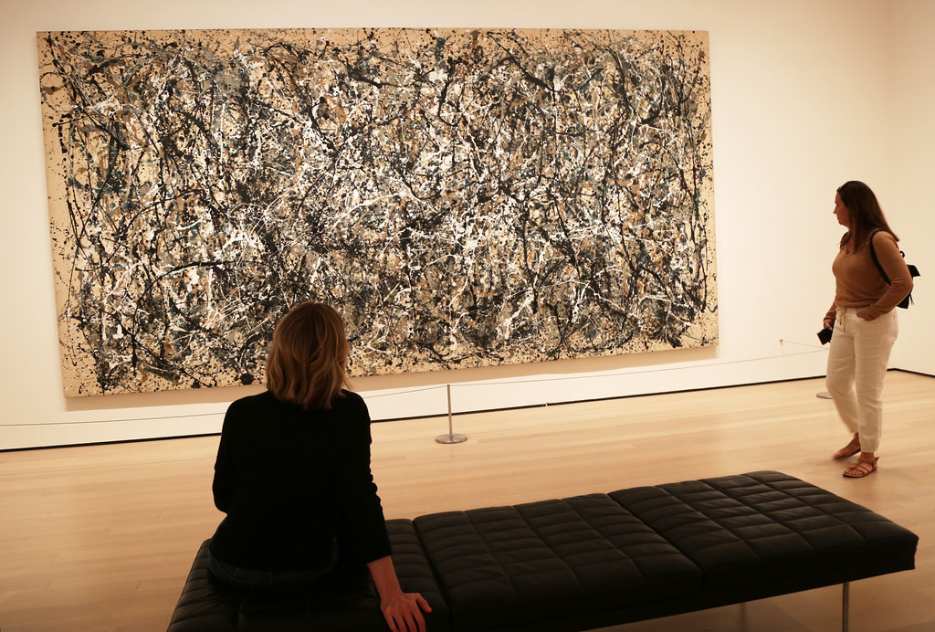 Jackson Pollock, MOMA, New York Flickr