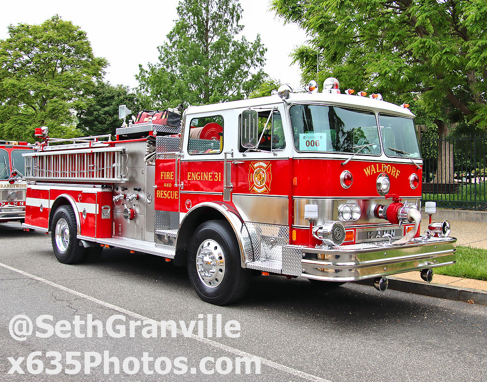 Waldorf Fire Department Engine 31 a photo on Flickriver