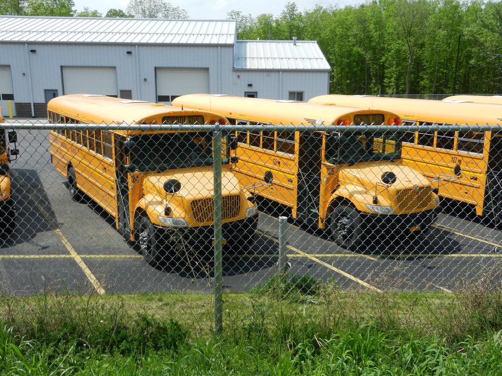 Geneseo Central School District 124, 125 Bus lot Geneseo… Flickr