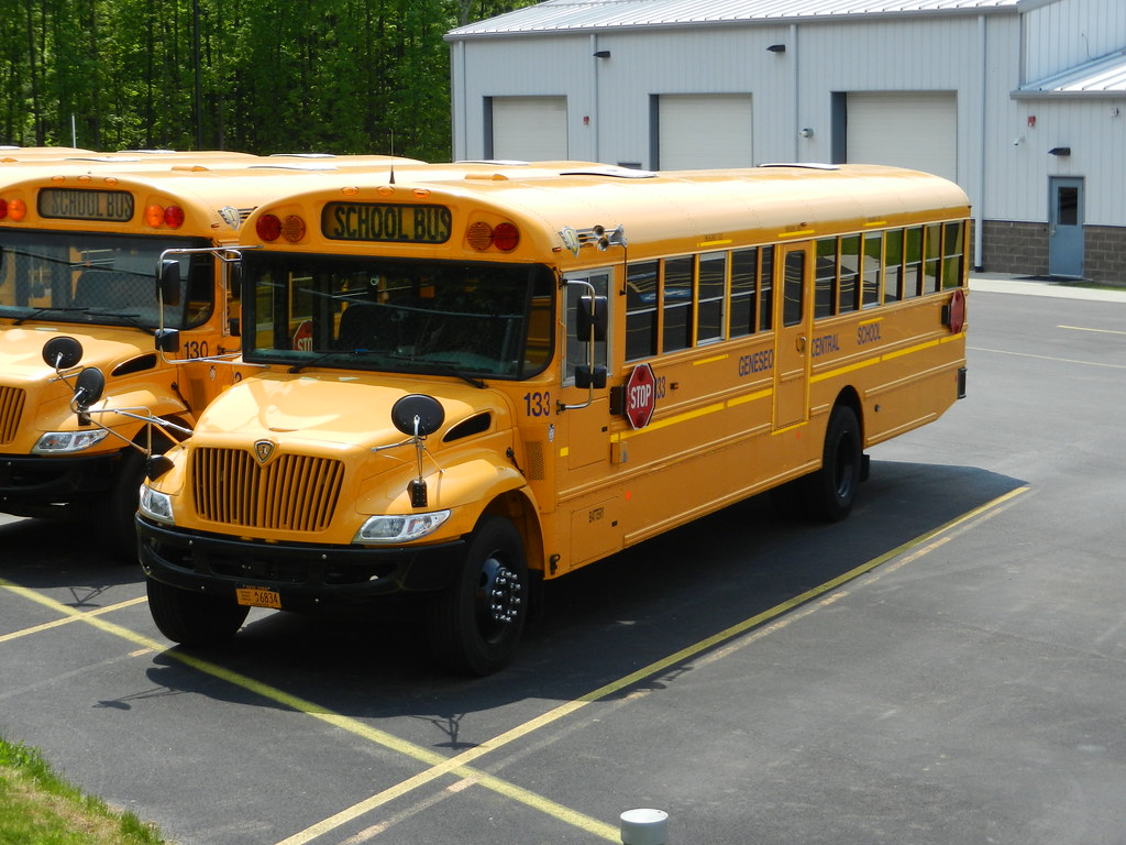 Geneseo Central School District 133 Bus lot Geneseo, NY Flickr