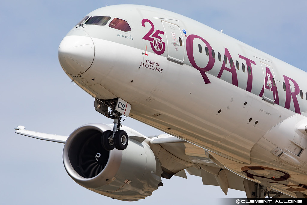 Qatar Airways Boeing 7878 Dreamliner cn 38320 / 58 A7BCB… Flickr
