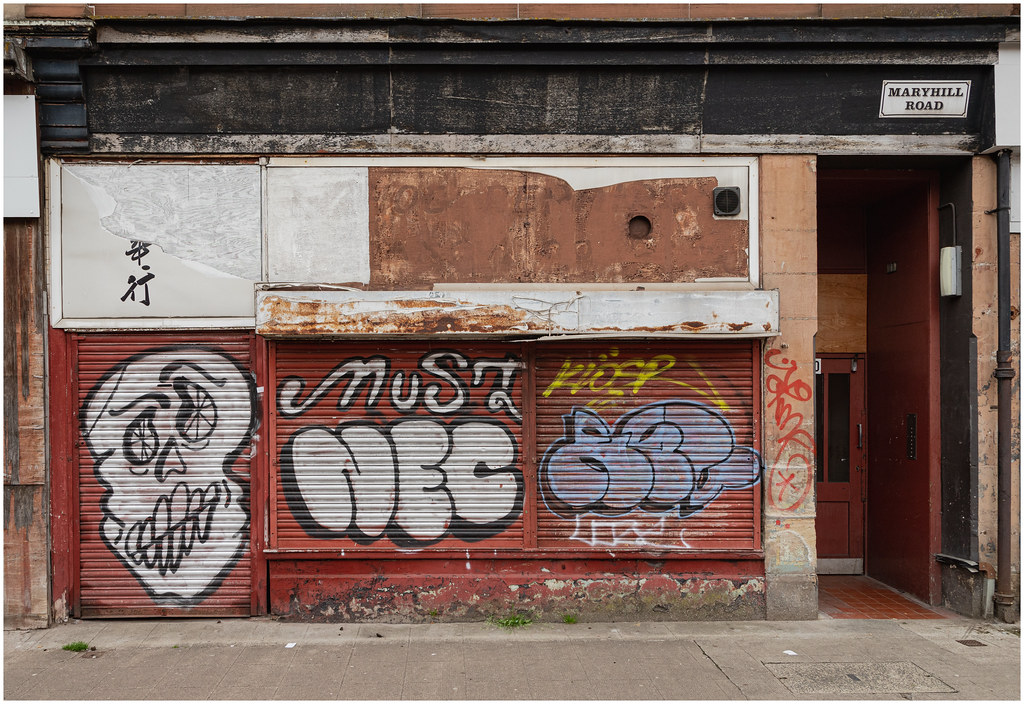 Abandoned Shop, Maryhill, Glasgow3 Gordon Farquhar Flickr
