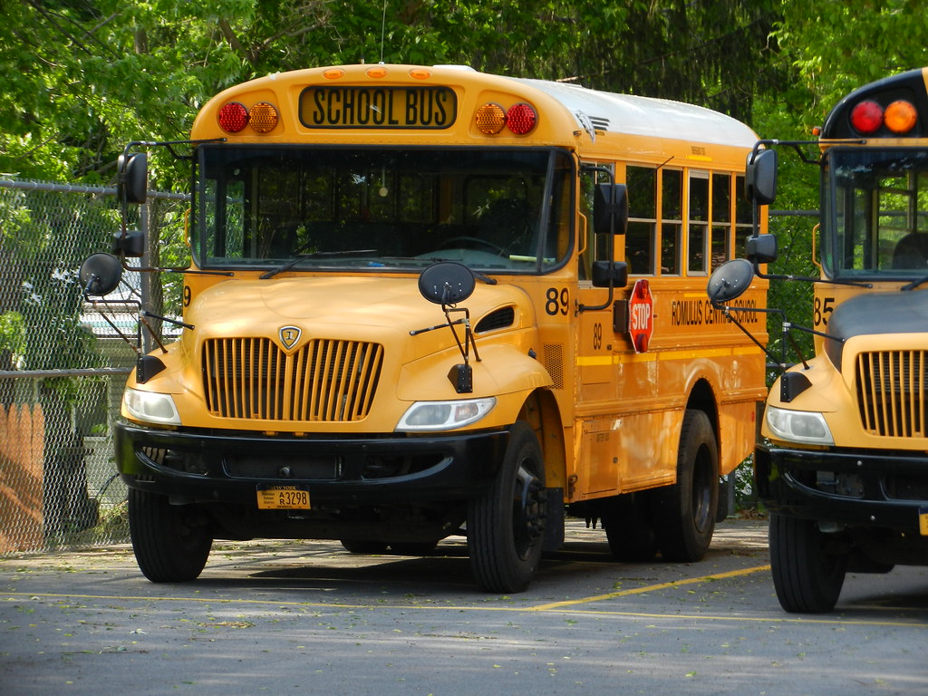 Romulus Central School 89 Bus lot Romulus, NY Flickr