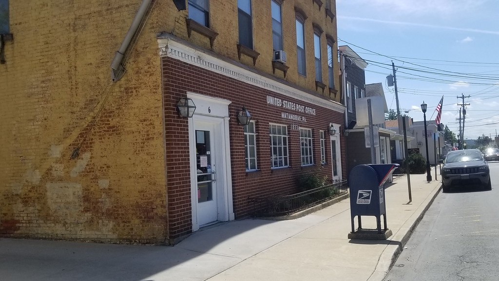 U.S. Post Office, Matamoras, PA R36 Coach Flickr