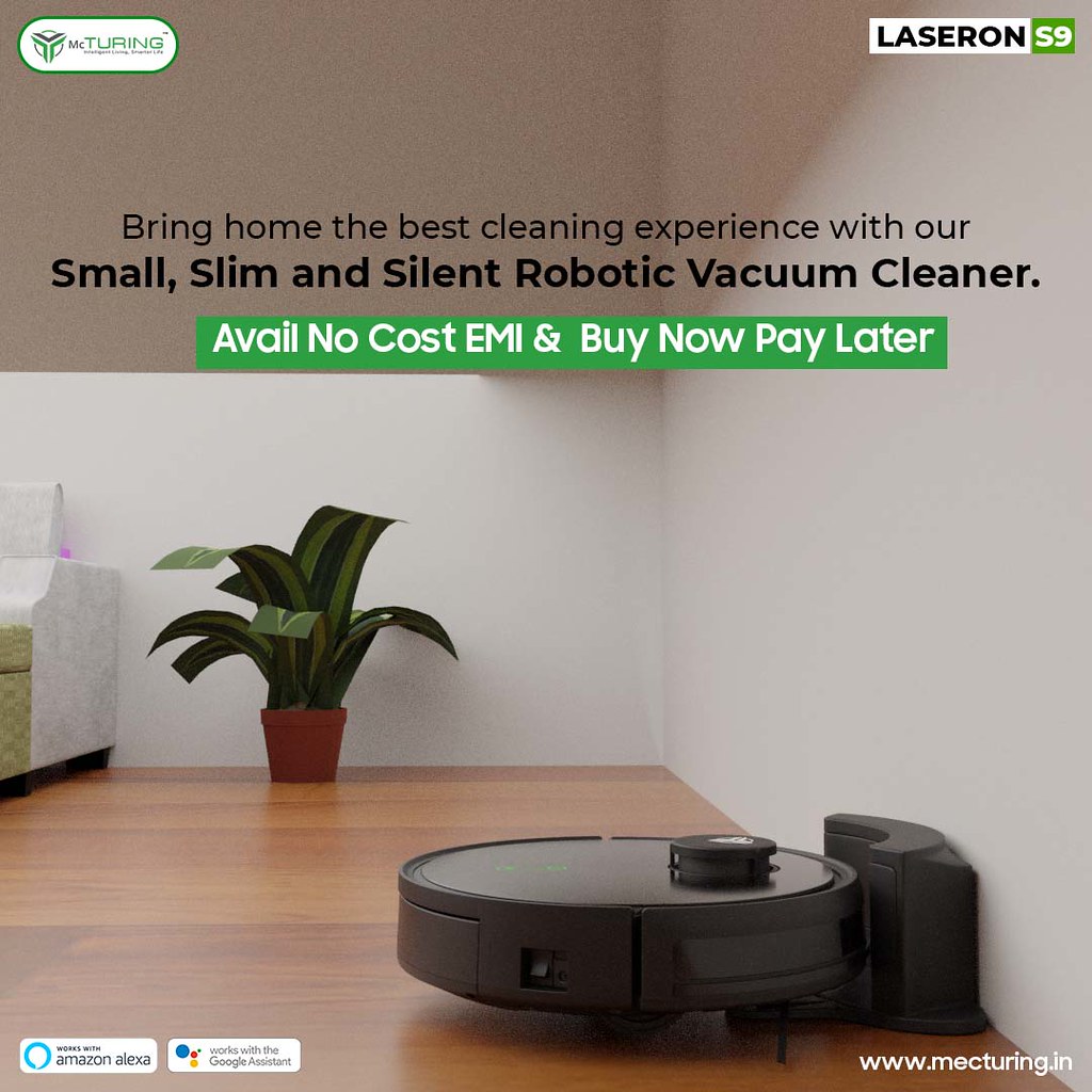 McTURING's Robotic Vacuum Cleaner Bring home the best clea… Flickr