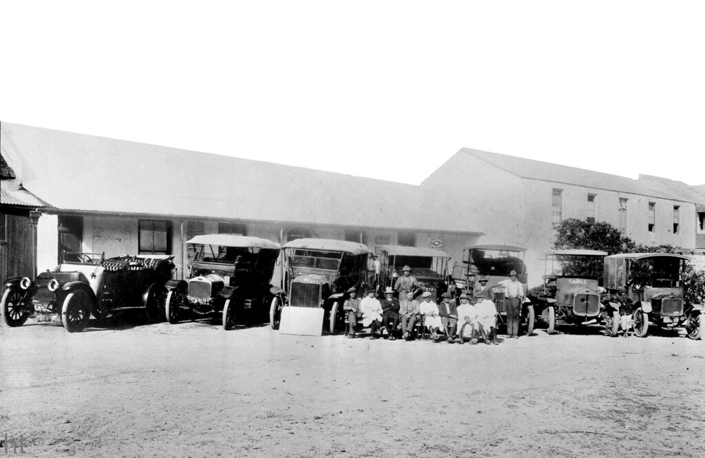 Early SAR Road Motor Service vehicles. Cars, bus, truck Flickr