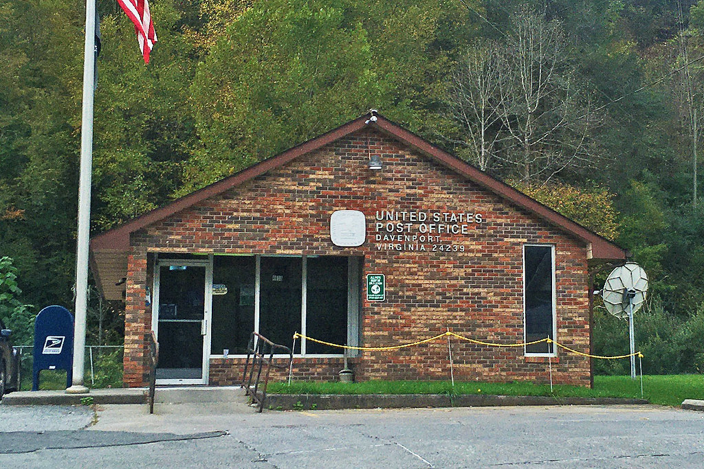 Davenport, VA post office Buchanan County. Photo by P Soro… Flickr