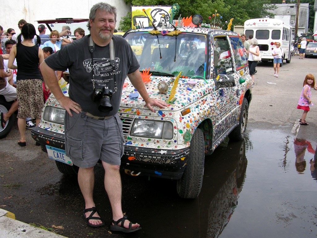 Max Haynes with Sparky's Rainbow Repair Paul McRae (Delta Niner) Flickr