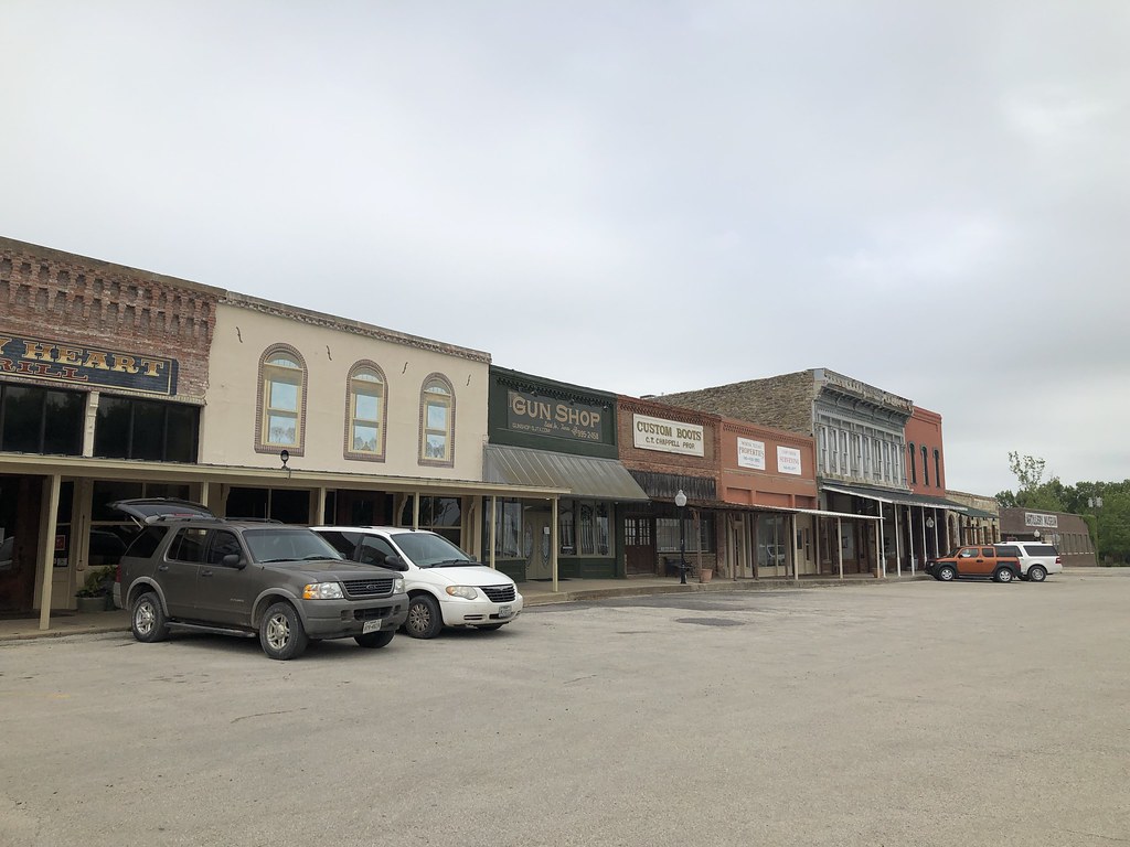 Saint Jo,Texas Downtown Area Austin Dodge Flickr