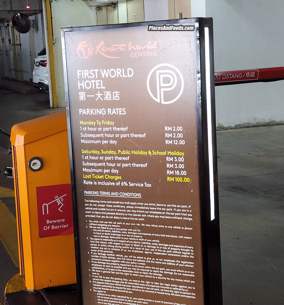 genting highlands parking rates 2022 Wilson Nghttps//www