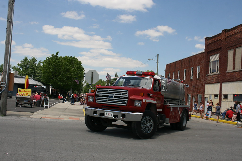Alger Community Volunteer Fire Dept Alger Memorial Day Par… Flickr