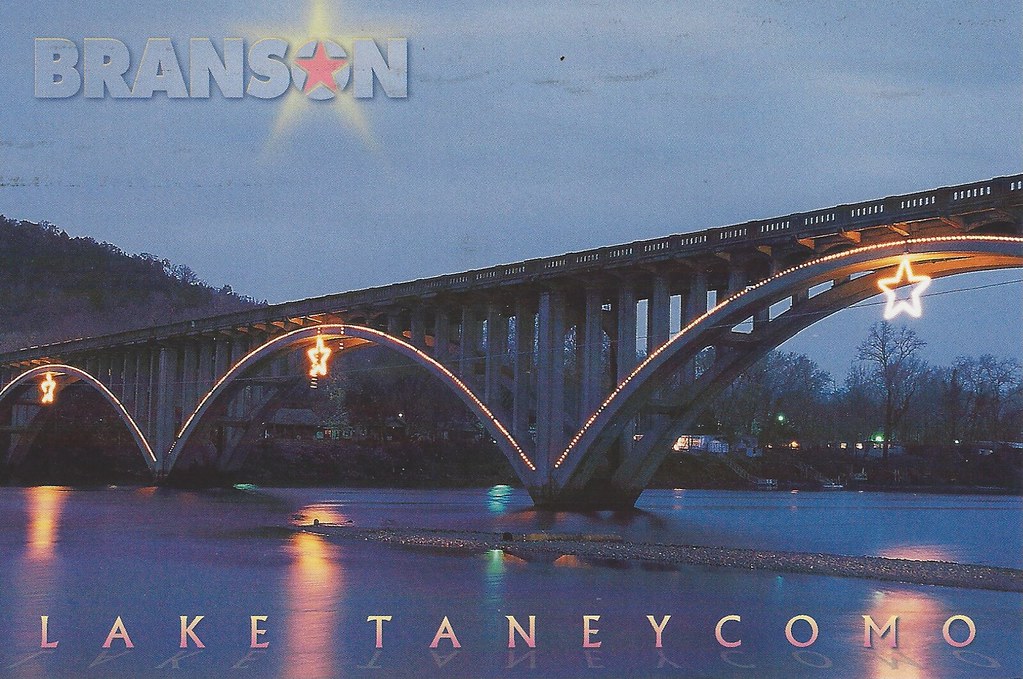 Branson, Missouri Lake Bridge Lake created by … Flickr