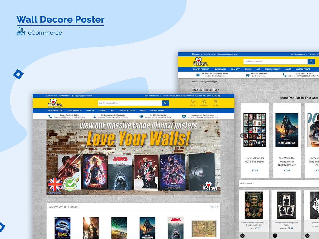 Wall Decor site A new, innovative website to order your… Flickr