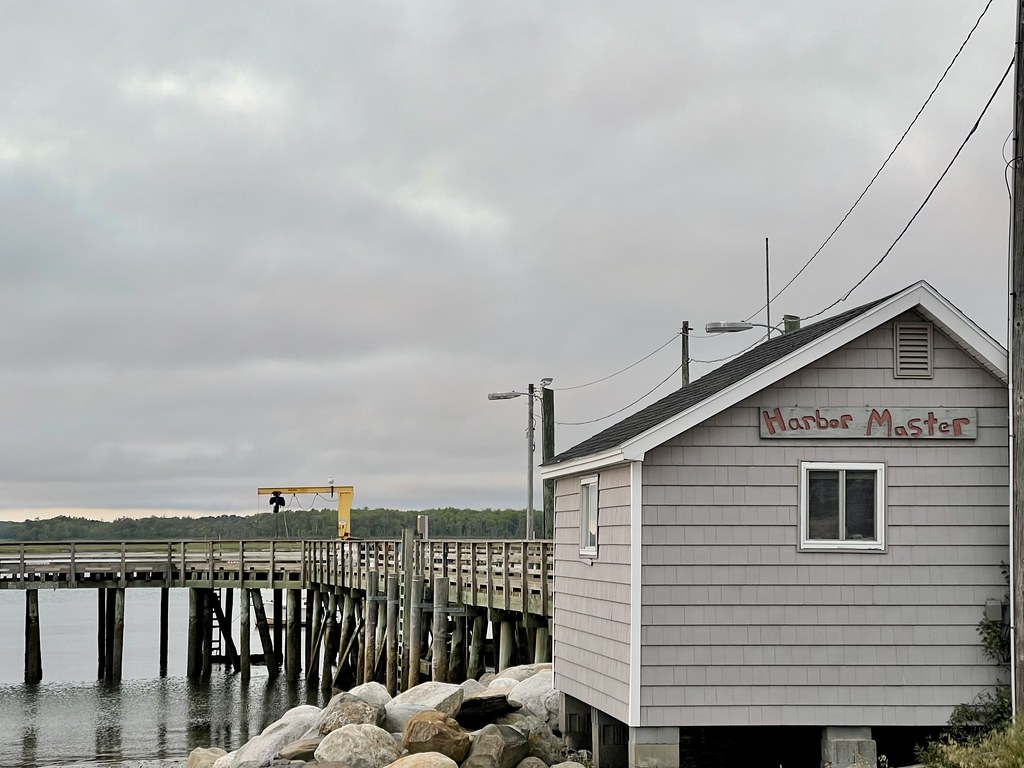 Harbor Master’s office at Pine Point. Scarborough, Maine. Flickr