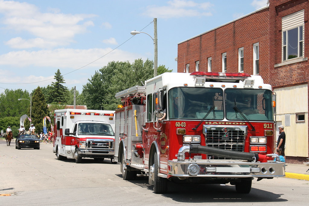 Harrod Volunteer Fire Dept. Alger Memorial Day Parade 5/31… Flickr