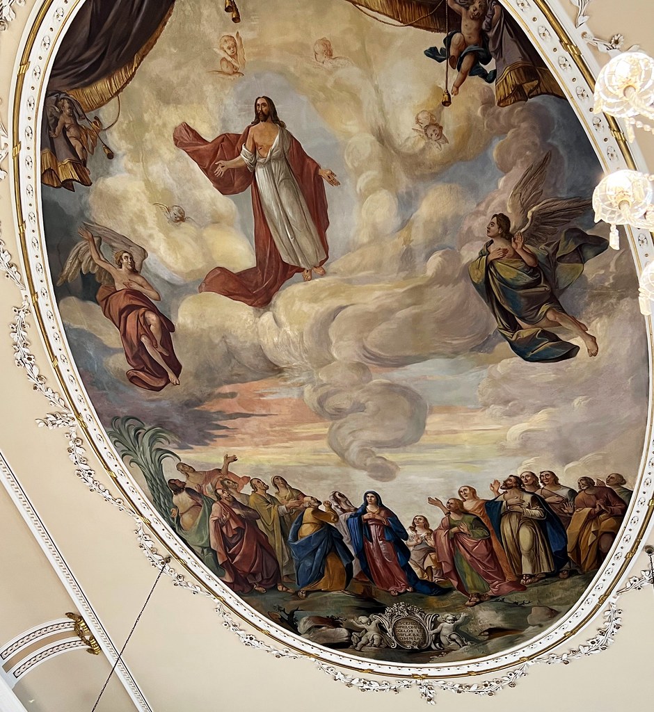 Ceiling of Saint Etienne Catholic Church_Raedersdorf, Fran… Flickr