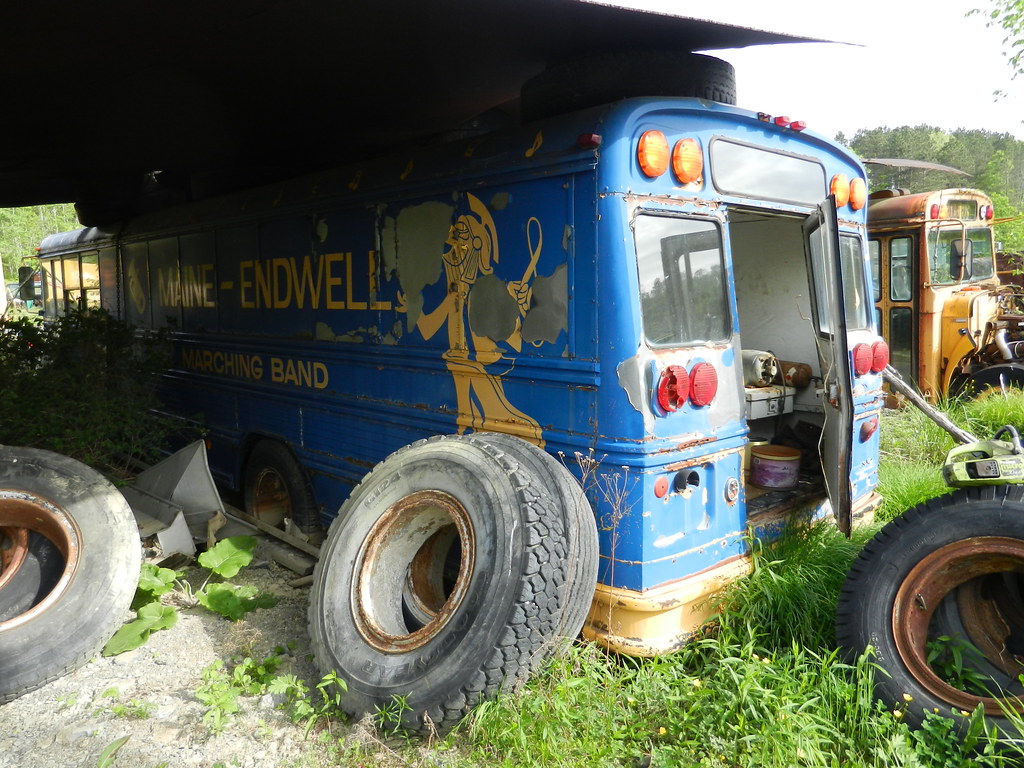 exMaineEndwell Central School band bus exx103 Ray Lantz… Flickr