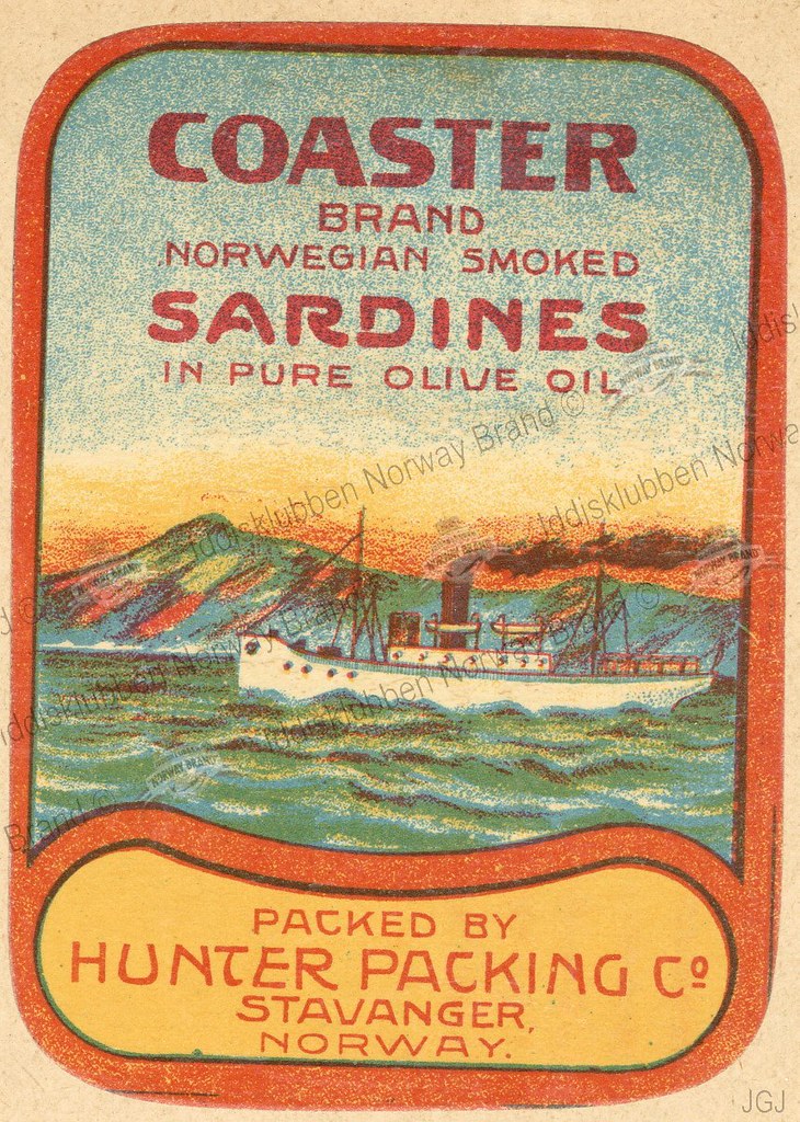 Hunter Packing Co Coaster 005 JGJ Iddisklubben Norway Brand Flickr
