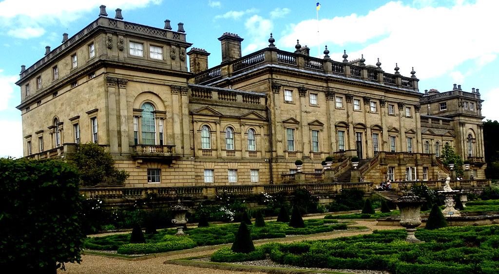 [109436] Harewood House South Garden Front Harewood Hous… Flickr