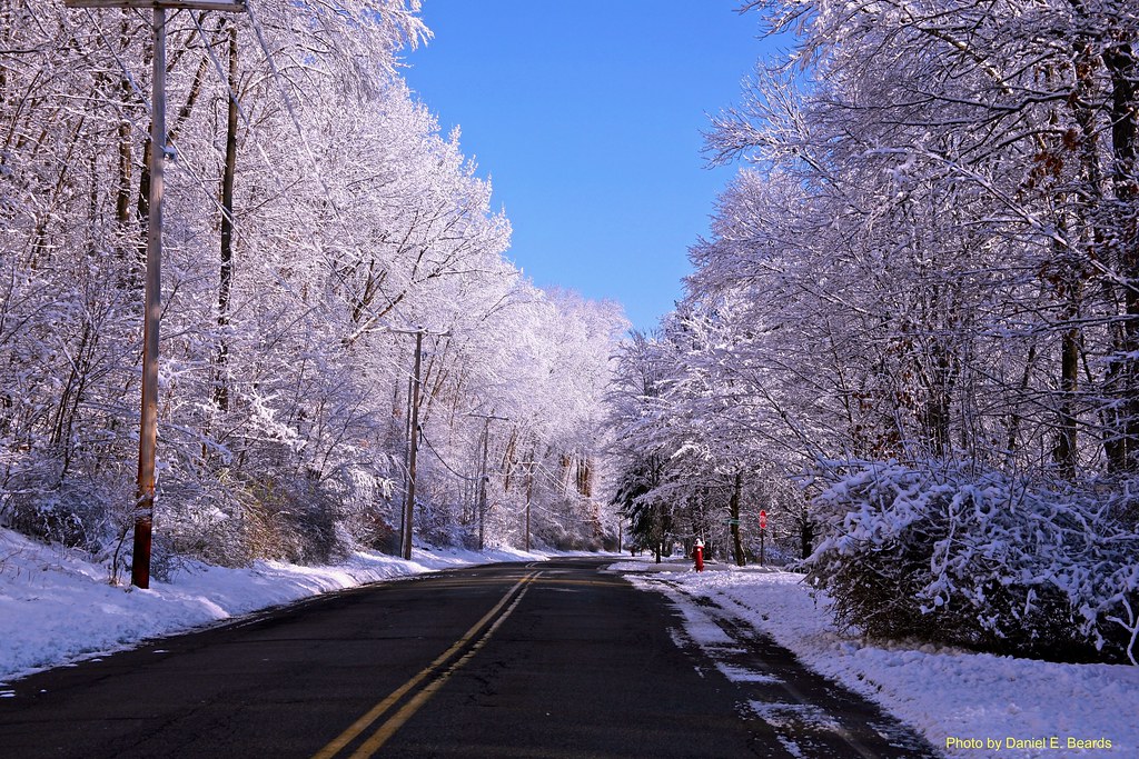 Radtke Road on a Winter Day This picture was taken in fron… Flickr
