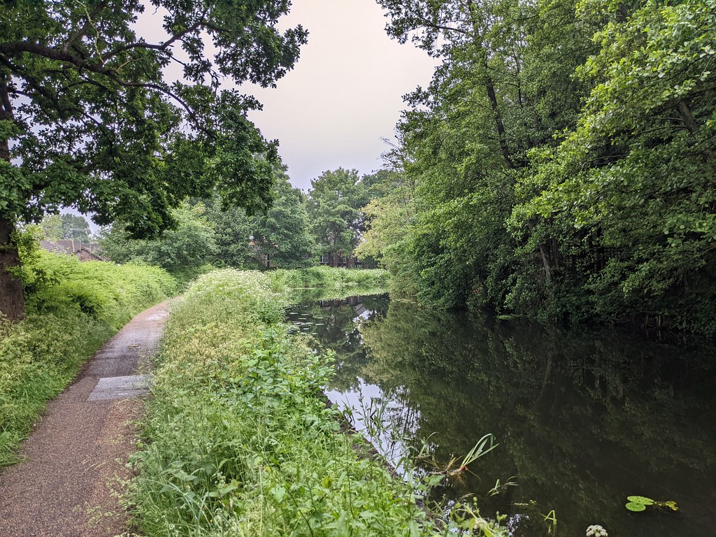 Basingstoke Canal betwen Sheerwater & Woking (4) Kite Flickr