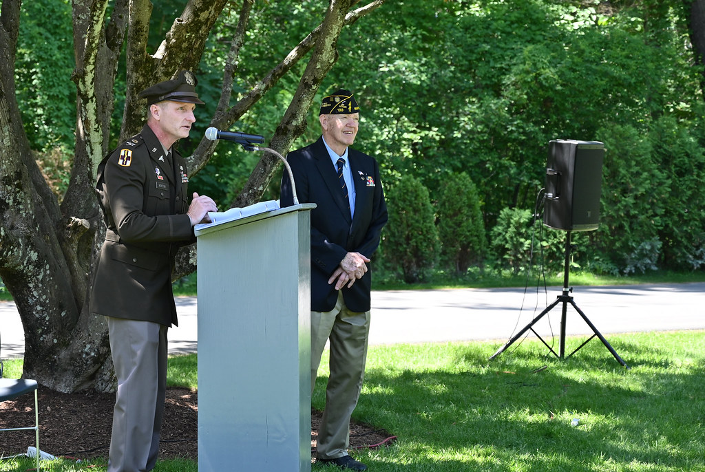 Wayland Memorial Day Parade Col. Troy Morton, U.S. Army Re… Flickr
