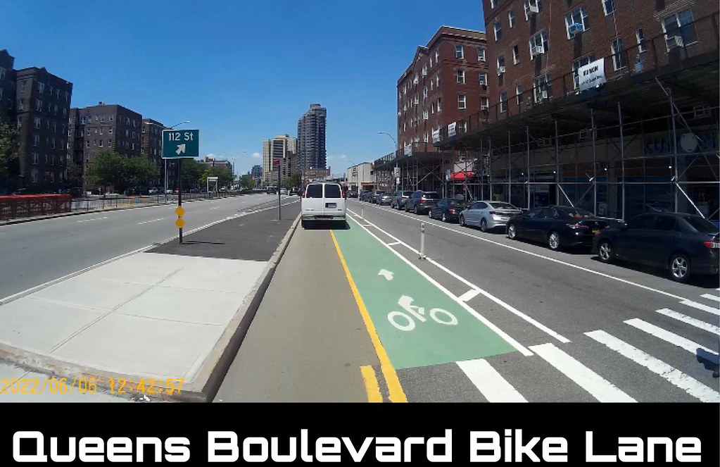 Queens Boulevard Bike Lane Queens Boulevard Bike Lane Flickr
