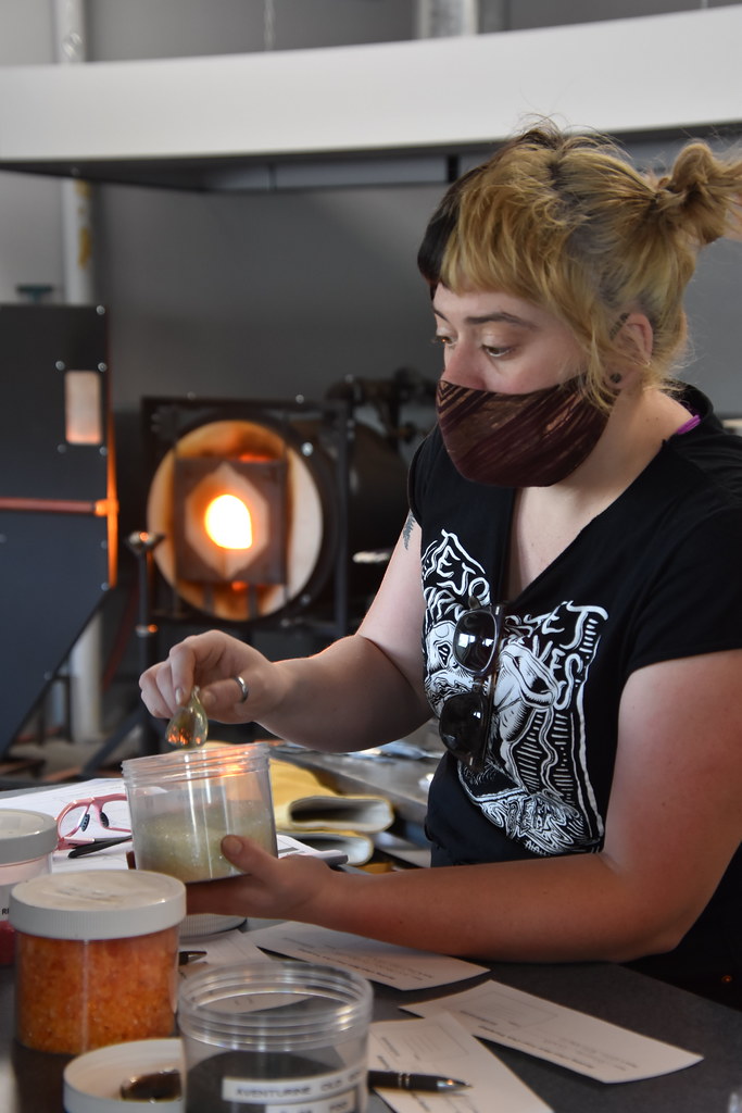 La Grande Oregon Econ Dev 49 In the studio at Bird Dog Gla… Flickr