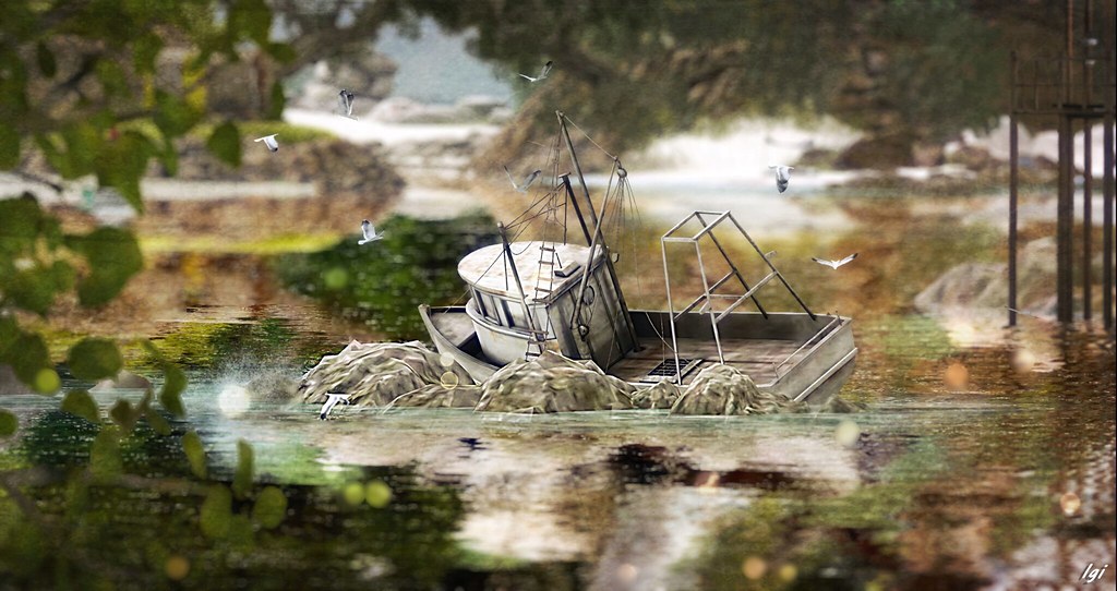 Rest... Photo taken at Le Monde Perdu maps.secondlife.co… Flickr