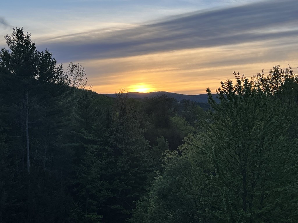 Sunset Day Three at the Cabin Lisbon New Hampshire 7 Flickr