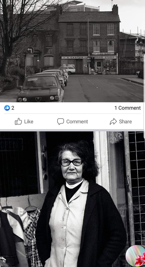 Mrs Pearson SH shoes Stoney Stanton Rd c1980s Hillfields History