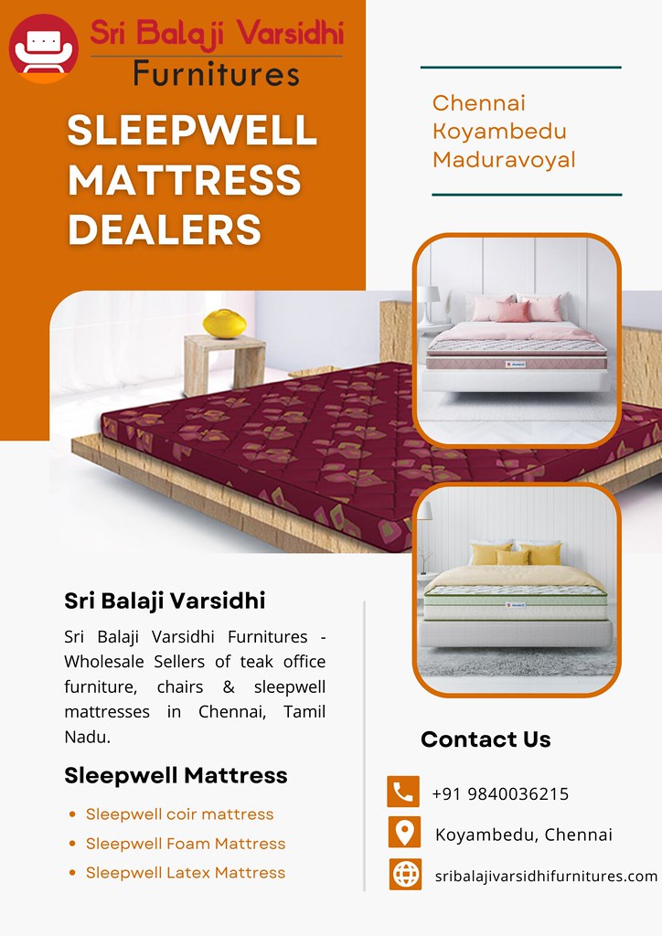 Sleepwell Mattress Dealers in chennai Are you considering … Flickr