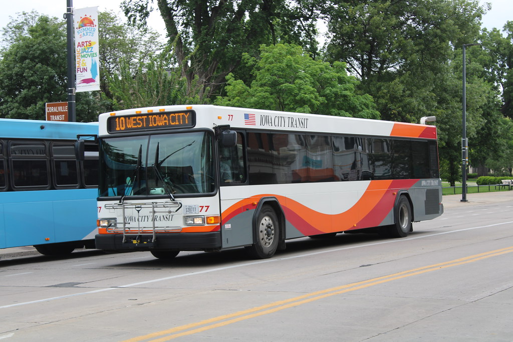 Iowa City Transit 77 Iowa City Transit 77 2017 Gillig Low… Flickr