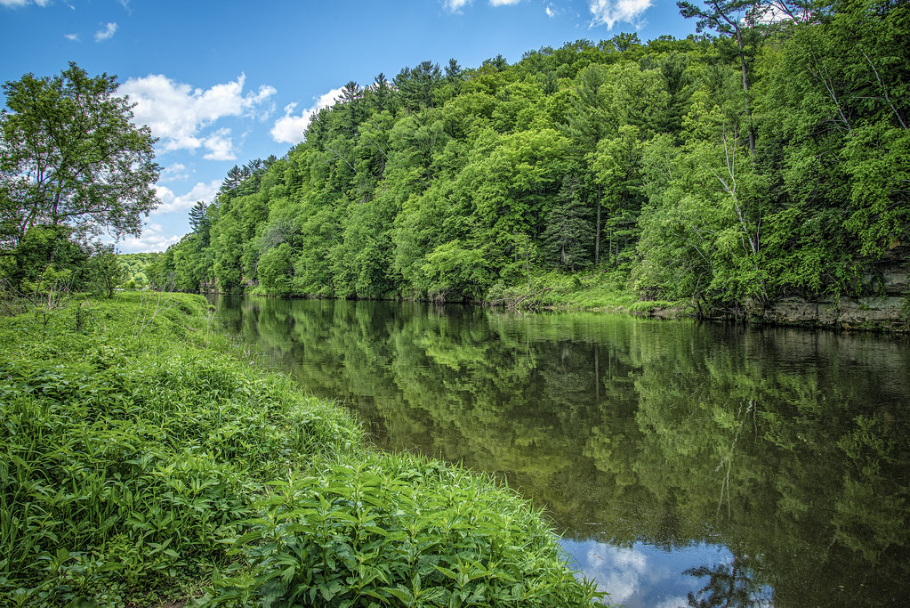 Eau Galle River Near Ontario, Wisconsin Lawrence Hutchinson Flickr