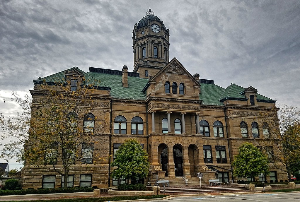 Auglaize County Courthouse OH (5) nrhp 73001… Flickr