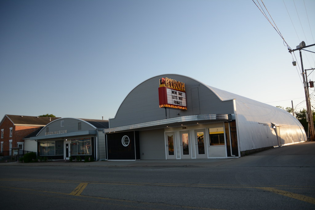 Byron, Illinois One of many small towns along State Route … Flickr