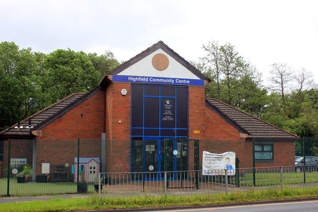 Marus bridge.Wigan. Highfield Community Centre.Highfield g