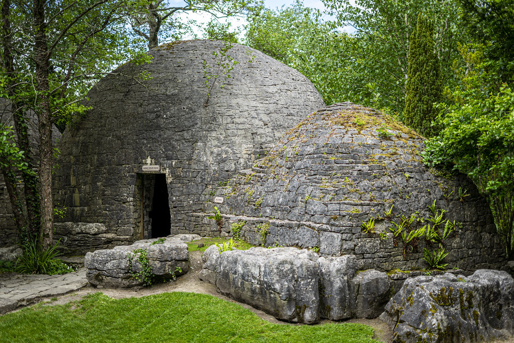 Replica of monk housing A replica of small stone huts that… Flickr
