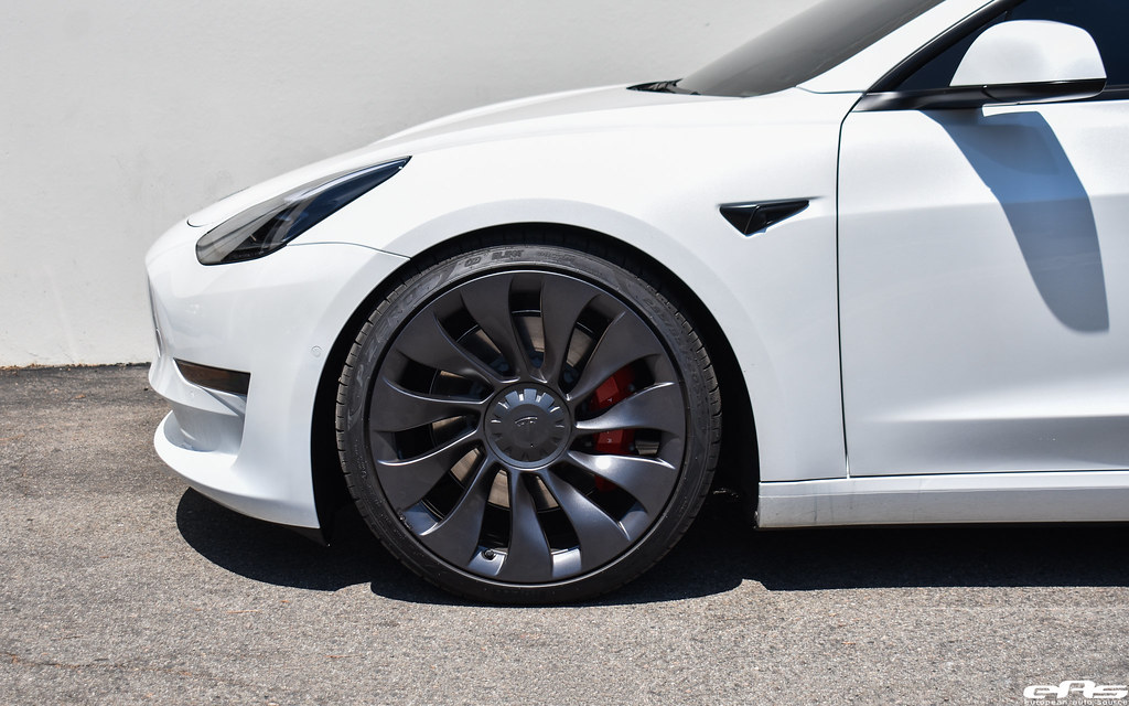 Tesla Model 3 H&R Lowering Springs & Wheel Spacers Flickr