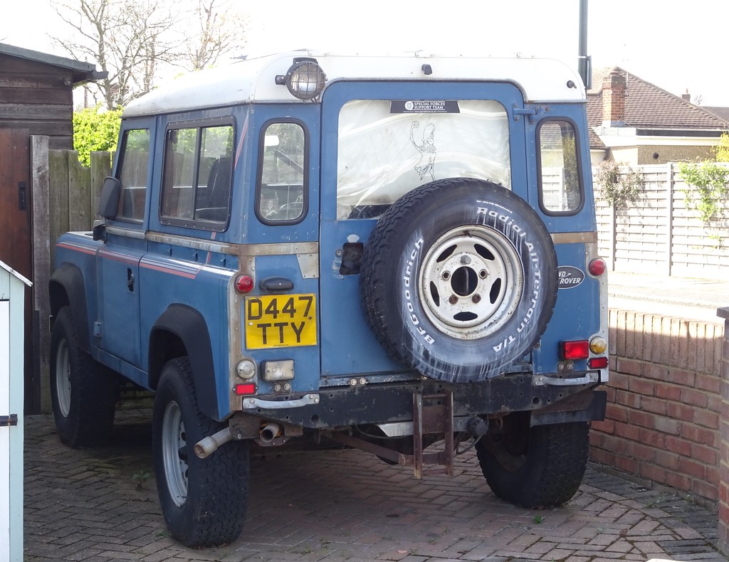 1986 Land Rover 90 V8 Newcastle registered on SORN las… Flickr