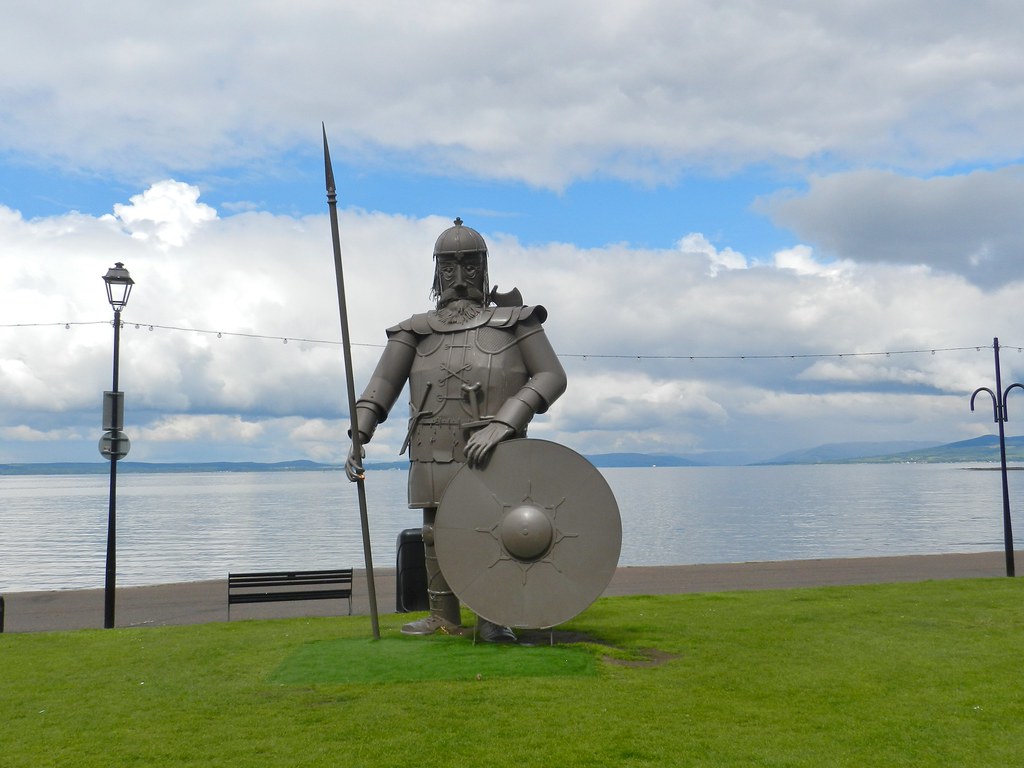 Magnus the Viking, Largs, May 2022 This statue is huge the… Flickr