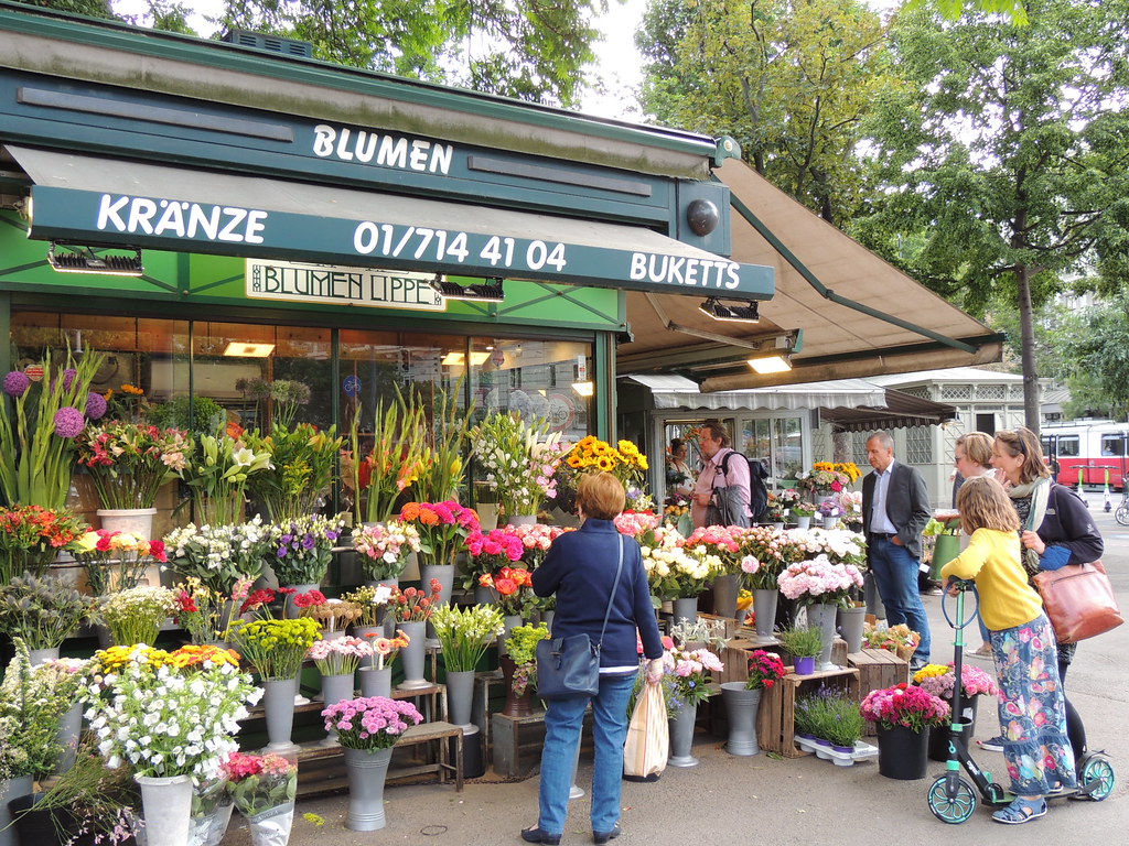 Florist near Stadtpark/Parkring, Vienna Steve Hobson Flickr