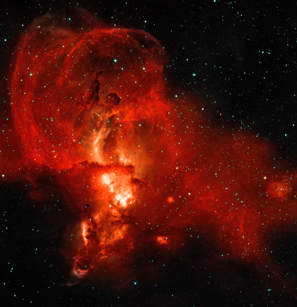 Statue of Liberty Nebula NGC 3576 (Narrowband) The Statue … Flickr