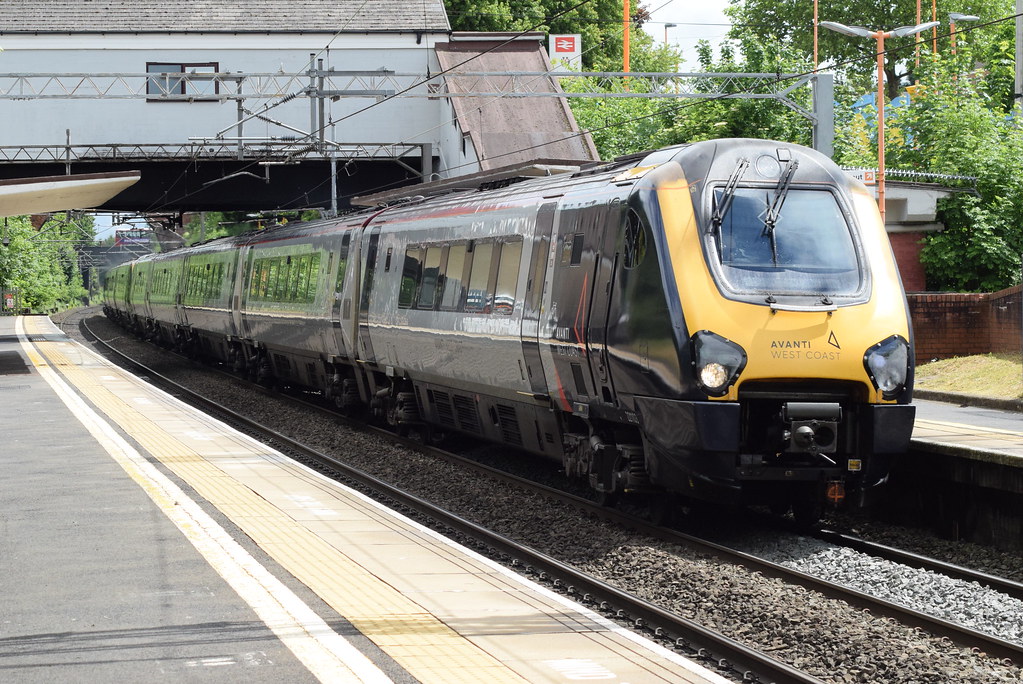 AWC 221103 and 221117 Lea Hall railway station Avanti We… Flickr